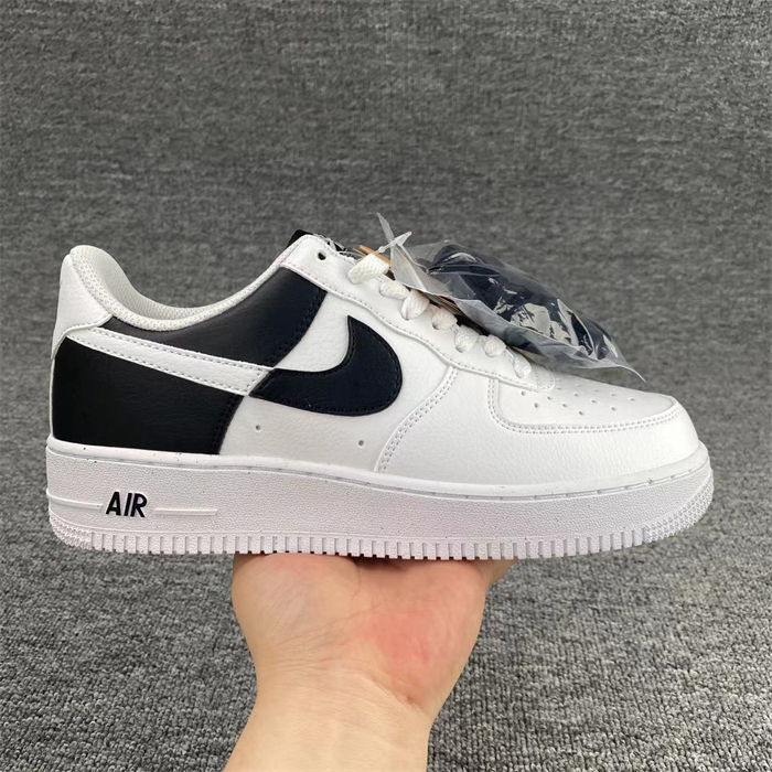 Women's Air Force 1 Black/White Shoes Top 0240